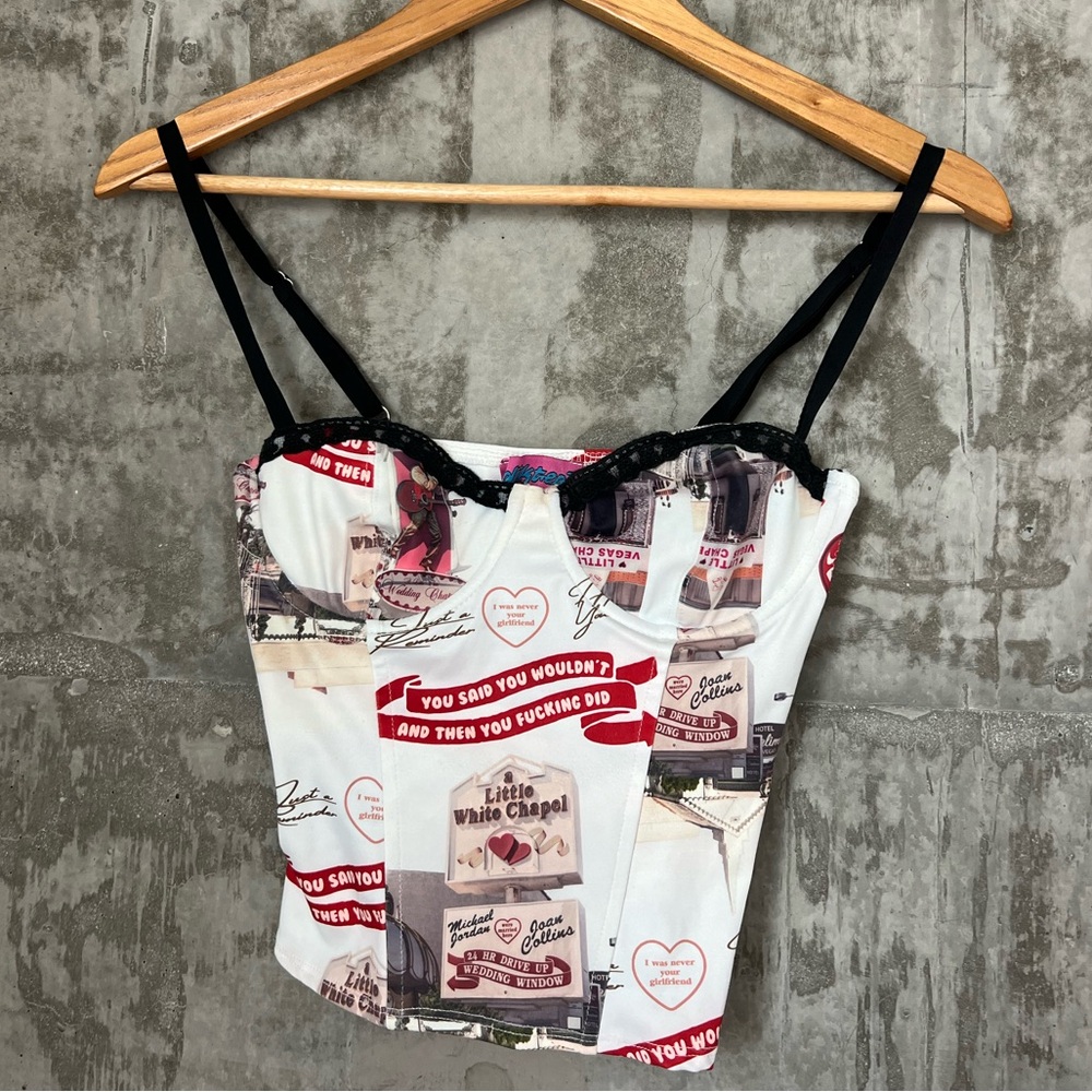 Y2K Corset Tank Top